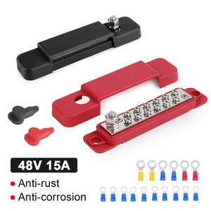 CNSPEED 12-Way Terminal Block 8V 150A Nylon PA66 Flame Retardant For RV Yacht Busbar - Product Image 2