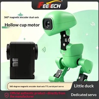 Robot bipède Microduck HOT Hugging Face Servo Feetech Coreless 360 ° Bus TTL à double axe pour projets d'IA embarquée de robots open-source
