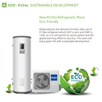 Onduleur DC complet air-eau air-eau énergie réservoir tampon d'eau électrique pompe à chaleur à vapeur chauffe-eau chaudière refroidisseur pour système solaire