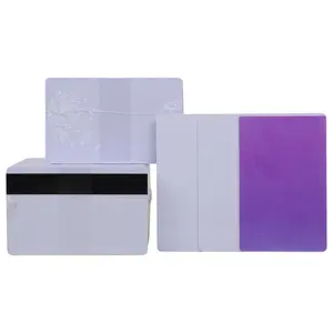 High quality printing CR80 Card Size Special Pantone Color Hico Magnetic Stripe 1K f08 s50 Pvc rfid Card