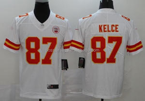 Nuove Maglie Stagione 2025/26 della Squadra di Football Americano Kansas City Chiefs # 15 Mahomes # Maglie Sportive da Uomo 87 Kelce all'Ingrosso - Product Image 6