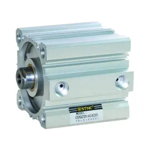 Cylindre pneumatique compact à course courte à double effet STNC CQ2B32X30 SMC CQ2 équivalent à montage traversant, pièces pneumatiques - Product Image 3