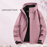 Veste Gorpcore Premium 3 en 1 avec logo personnalisé, protection quadruple, imperméable, résistante aux taches, sourcing unique, parka technique pour l'extérieur