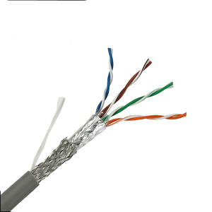 <span class=keywords><strong>Cable</strong></span> Ethernet Cat5e UTP/<span class=keywords><strong>FTP</strong></span>/<span class=keywords><strong>Trenzado</strong></span> SFTP con Certificación CE, 8 Núcleos, 4 Pares, para Interiores y Exteriores, Cubierta <span class=keywords><strong>de</strong></span> PVC/LSZH, Longitud y Color Personalizables - Product Image 4