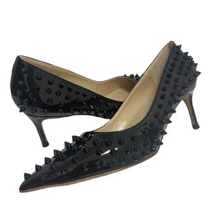 Escarpins à talons aiguilles de 5 cm pour femme, avec rivets, pour mariage, soirée, rendez-vous, bout pointu, grandes tailles, personnalisation du logo, fabrication en usine - Product Image 5