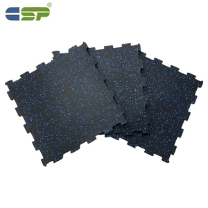 12MM 고밀도 무독성 연동 체육관 고무 바닥 퍼즐 고무 시트 - Product Image 3