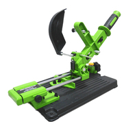 Supports pour meuleuses d'angle 100mm/115mm/125mm avec base en fonte, profondeur de coupe max. 30mm, modèle BG-612505