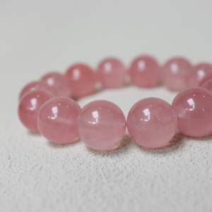 Bracelet authentique en cristal de <span class=keywords><strong>quartz</strong></span> <span class=keywords><strong>rose</strong></span>, fréquence énergétique, perles de <span class=keywords><strong>quartz</strong></span> <span class=keywords><strong>rose</strong></span>, charme exotique, <span class=keywords><strong>pierres</strong></span> de guérison en forme de cœur - Product Image 3