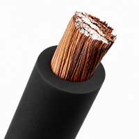 Câble d'alimentation audio automobile avec gaine mate épaisse et mate, câble multibrins en cuivre nu pour amplificateur de voiture et batterie