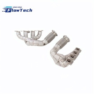 Colector de escape de longitud igual FlowTech SS304 para Ferrari 458 Italia Spider Speciale 4.5L V8 F136 – Soldado TIG de 1.5mm, ajuste directo - Product Image 2
