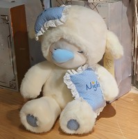 Oreiller ours mignon tendance, super doux, peluche, vernis brillant, technique de broderie, soulagement du stress, rembourrage en coton PP, cadeau d'anniversaire