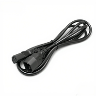 Cable de Alimentación Profesional IEC 60320 C13 a C14, 10A 250V CA, Cable de Extensión para Rack de Servidores y Equipos de Centro de Datos