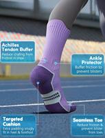 Chaussettes de compression élégantes en viscose de bambou Coolmax avec logo personnalisé, qualité supérieure, pour la course, les voyages, le sport quotidien, chaussettes de compression pour la cheville