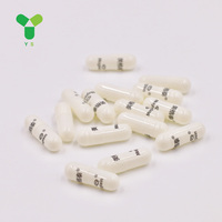 YS Capsules végétales HPMC blanches Offre Spéciale Capsules végétariennes vides en gélatine Taille 00