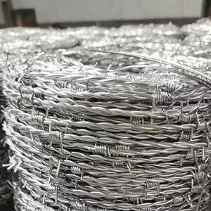 Fil de fer barbelé en acier inoxydable à haute résistance, 16 barbes, 500 mètres, fabriqué en Chine, en vente - Product Image 4