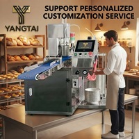 Machine automatique de formage de tartelettes aux œufs en forme de tournesol en acier inoxydable pour la production de pâtisserie commerciale