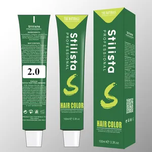 China Hair Color Manufacturers 100ML 55Colors Low Ammonia Professional Permanent Hair Dye Cream