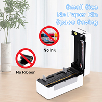 Machine Thermique Portable HZ-D108B Sans Fil, Imprimante d'Étiquettes Mini de Poche pour Papier 4x6 Rollo, Mécanisme de Prix A6, Vente en Gros