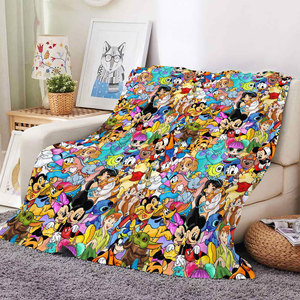 Nueva Manta de Lana Personalizada con Logotipo, Diseño Kawaii de Dibujos Animados, Manta de Felpa para Sofá Cama, Manta de Viaje con Gráficos Personalizados, 50x60 pulgadas - Product Image 5