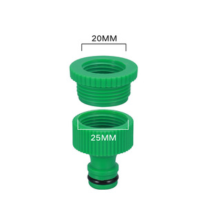 <span class=keywords><strong>Adaptateur</strong></span> de sucette en plastique écologique à connexion rapide pour machines à laver manuelles, joint de <span class=keywords><strong>tuyau</strong></span> d'eau de lavage de voiture, fil extérieur à 6 points 1 - Product Image 3