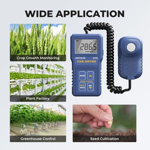 用于植物的GOYOJO光计，用于水培、温室和室内优化植物生长的温室PAR计，Ppfd计 - Product Image 5