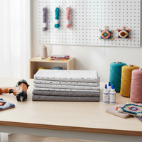 Matériel d'accessoires adhésifs pour tufting, Tissu de tufting, Support de tapis, Tissu tissé, Acrylique, Tapis tufté DIY, Travaux du bois, Toucher doux