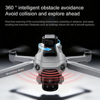 Drone caméra V916 MAX OEM ODM 4K HD longue portée 5000M avec positionnement GPS, évitement d'obstacles, quadricoptère RC avec accessoires