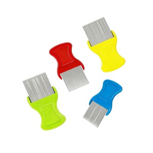 Peigne de toilettage Pawmino pour animaux de compagnie, à dents fines, en plastique, pour l'élimination des puces chez les chats et les chiens - Product Image 2