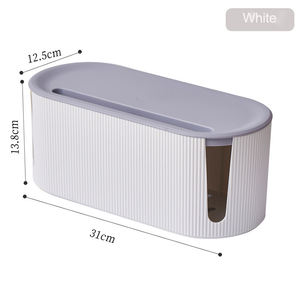 Cajas Organizadoras de Cables de Plástico para el Hogar, Nuevas, al por Mayor, para Guardar Cables, Teclados de Computadora y Cables de Carga - Product Image 6