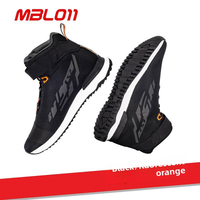 Botas de Motociclismo de Verano LS2 MBL011, Ligeras, Cómodas, Transpirables y Resistentes al Desgaste, Zapatos Cortos para Viajes Diarios