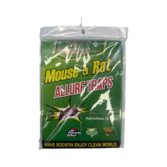 ROCKIYA Super Strength Mouse Trap Non-Toxic Suitable for Mouse, Rodent Home, Kitchen, Pest Control