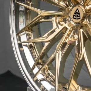 722 Jantes de voiture forgées de voiture de tourisme automatique <span class=keywords><strong>16</strong></span> 17 18 19 20 pouces PCD 5*112/114.3/120 Jantes de roue forgées polies en deux pièces - Product Image 3