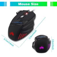 Souris de jeu xd, filaire, USB, motif Dragon