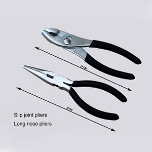 Kit <span class=keywords><strong>d</strong></span>'outils à main professionnels OEM 78 pièces pour réparation domestique, en acier au carbone, avec marteau à griffes à manche bicolore – Offre Spéciale - Product Image 6
