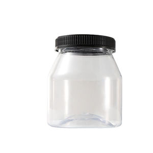 Bouteille en plastique PET transparente de 920 ml (30 oz/31 oz) pour le stockage alimentaire, avec couvercle à vis en <span class=keywords><strong>PP</strong></span> - Product Image 1