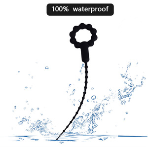 Dilator Uretra Silikon Mainan Dewasa Pria dengan Getaran Stimulasi Glans Dilator Uretra Mainan Seks - Product Image 5