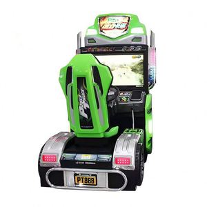 เครื่องเล่นเกมอาร์เคดแบบหยอดเหรียญขนาด 42 นิ้ว เครื่องจำลองการขับรถแข่งแบบหยอดเหรียญ เครื่องจำลองการขับรถบรรทุกแบบไดนามิก - Product Image 1