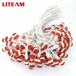 10Mm Nhựa Chỉ Số Ánh Sáng 6V 12V 220V Chỉ Số Màu Đỏ Ánh Sáng Dây Dẫn Chỉ Số Telltale Ánh Sáng Với Dây 12V <span class=keywords><strong>LED</strong></span> Đèn Tín Hiệu - Product Image 6