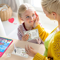 Ensemble de peinture à l'aquarelle magique en plastique Joycat pour enfants, 2 pinceaux, jouets éducatifs de dessin