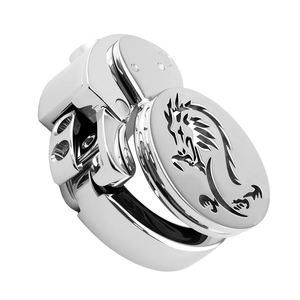 Accessorio per la Cura Intima in Silicone, Cintura di Castità Maschile, Gabbia per Pene in Metallo, Giocattolo per Uomo, Dispositivo di Castità Economico - Product Image 4