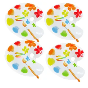 Pallone in Mylar a Forma di Tavolozza da Pittura CYmylar, Palloncini ad Elio per Feste di Compleanno con Pennelli - Product Image 1