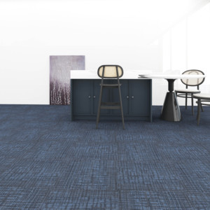 Văn phòng sang trọng gạch Thảm Nylon thương mại gạch Thảm màu xanh đậm kháng khuẩn gạch Thảm văn phòng - Product Image 1