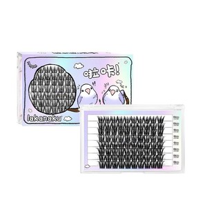 Hey That Bird Lc Curl Full Strip Eyelashes pour yeux gonflés, paupières doubles et simples - Product Image 2
