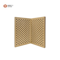 WINEGO Panel acústico de pared con reducción de ruido resistente al fuego Fácil instalación Panel de pared acústico perforado con amortiguación de sonido