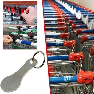 Portachiavi con Gettone per Carrello della Spesa Personalizzato dal Produttore Crea il Tuo Portachiavi con Moneta per Carrello - Product Image 6