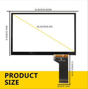 21.5 אינץ usb משטח טיפול ג אף אר אופציונלי bonging ocr oca lcd לוח מגע בגודל מותאם אישית Lcd - Product Image 4