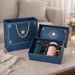 Impresión personalizada, hecho a mano, papel rígido <span class=keywords><strong>de</strong></span> lujo, cartón negro, caja <span class=keywords><strong>de</strong></span> regalo con cierre magnético vacío Simple - Product Image 3