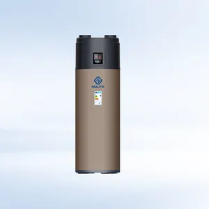 2024 R290 model baru 80 derajat semua dalam satu Unit pompa panas mini pompa panas boiler untuk air panas rumah