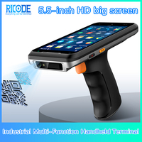 PDA Android Robusto de Pantalla Completa con Escáner 2D y Lector RFID UHF Integrado para el Control de Inventario y Seguimiento de Activos