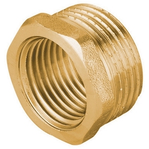 Reductor Genérico de Latón Amarillo de Alta Resistencia IBP de 2\" X 1\"1/2 con Conexión Macho - Product Image 1